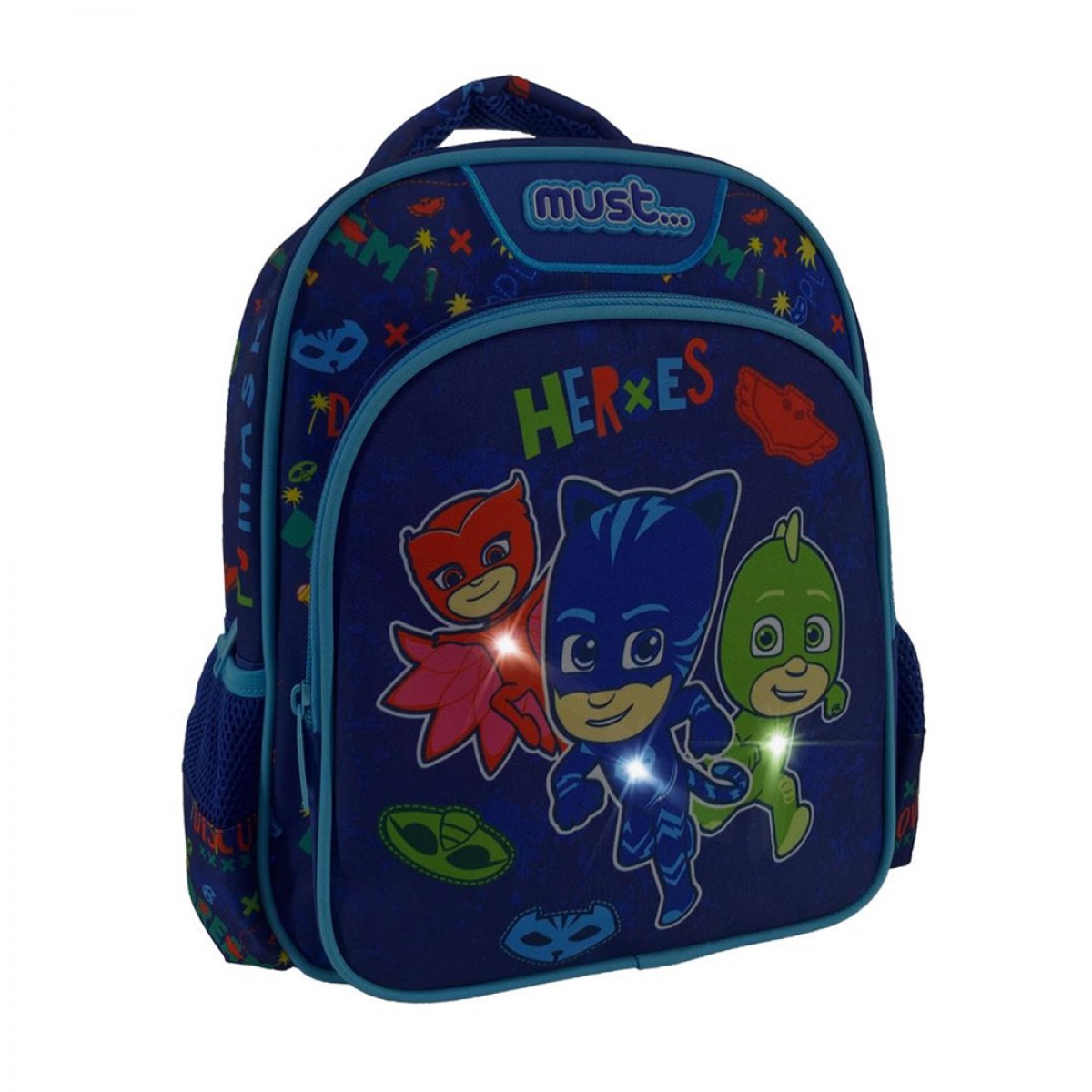 MUST ΤΣΑΝΤΑ ΠΛΑΤΗΣ ΝΗΠΙΟΥ PJ MASKS ΜΕ 2 ΘΗΚΕΣ 484273