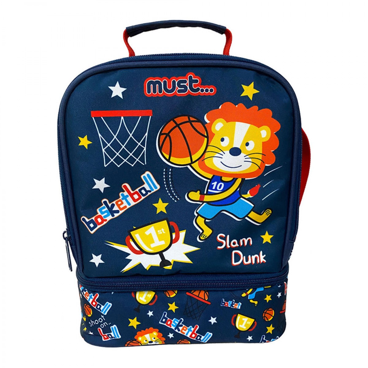 MUST ΤΣΑΝΤΑΚΙ ΦΑΓΗΤΟΥ MUST YUMMY 22X16X28 BASKETBALL 585776