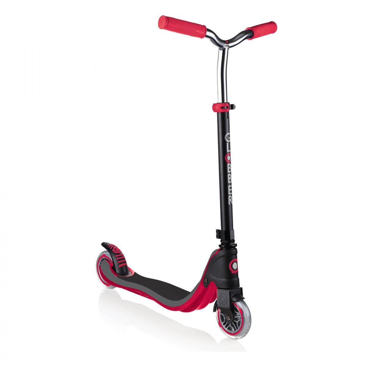 GLOBBER ΠΑΤΙΝΙ FLOW 125 BLACK-RED 470-102-2