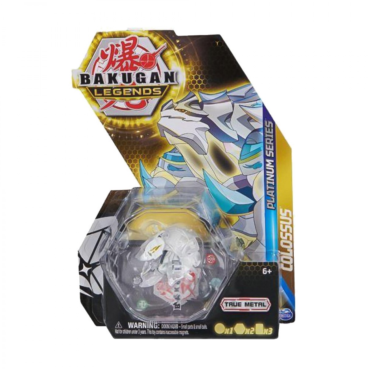 SPIN MASTER BAKUGAN LEGENDS PLATINUM SERIES COLOSSUS 20140304