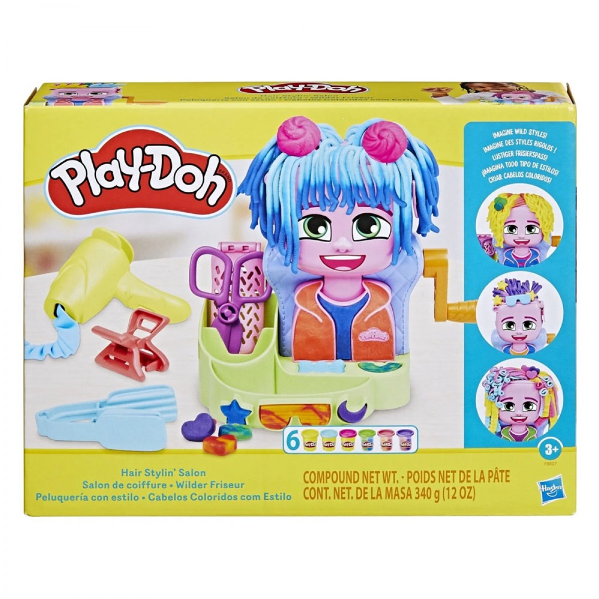 PLAY-DOH HAIR STYLIN SALON  PLAY-DOH F8807