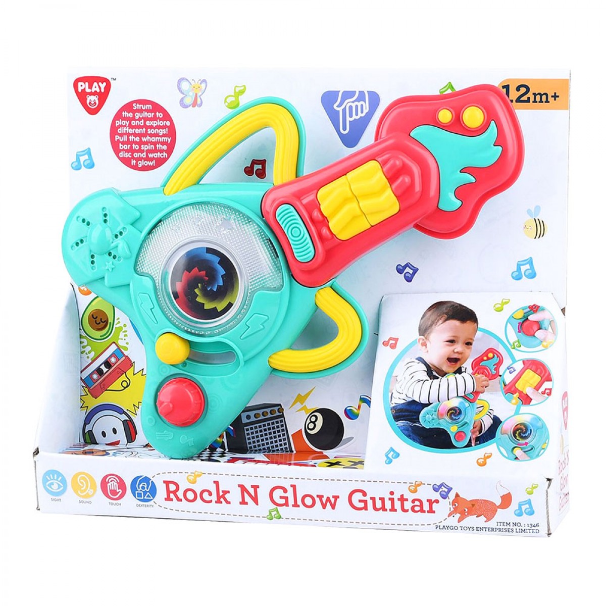 PLAYGO ROCK N GLOW ΚΙΘΑΡΑ Β/Ο 1346