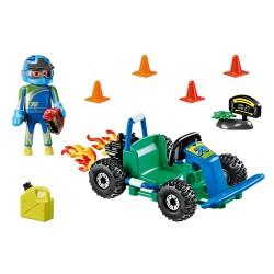 PLAYMOBIL GIFT SET "ΟΔΗΓΟΣ ΜΕ GO-KART" 70292