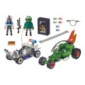 PLAYMOBIL ΑΣΤΥΝΟΜΙΚΗ ΚΑΤΑΔΙΩΞΗ GO-KART 70577