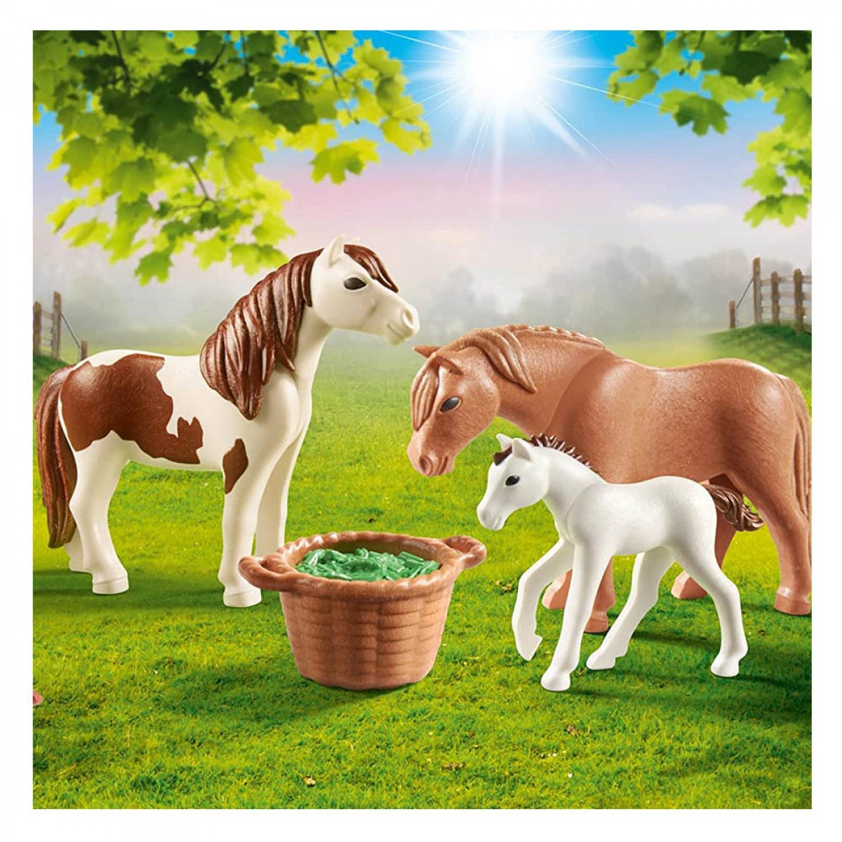 Playmobil Poney Famille 70682