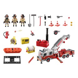 PLAYMOBIL US TOWER LADDER ΠΥΡΟΣΒΕΣΤΙΚΟ ΟΧΗΜΑ ΝΟ 70935