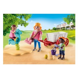 PLAYMOBIL STARTER PACK ΝΗΠΙΑΓΩΓΟΣ,ΠΑΙΔΙΑ & ΚΑΡΟΤΣΙ  71258