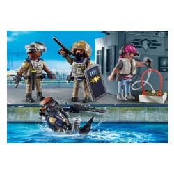 PLAYMOBIL ΟΜΑΔΑ ΕΙΔΙΚΩΝ ΔΥΝΑΜΕΩΝ 71146