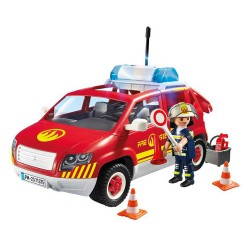 PLAYMOBIL ΟΧΗΜΑ ΑΡΧΙΠΥΡΑΡΧΟΥ ΜΕ ΦΑΡΟ ΚΑΙ ΣΕΙΡΗΝΑ 71375