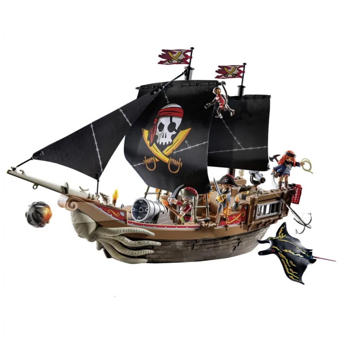 Playmobil floating pirate ship online