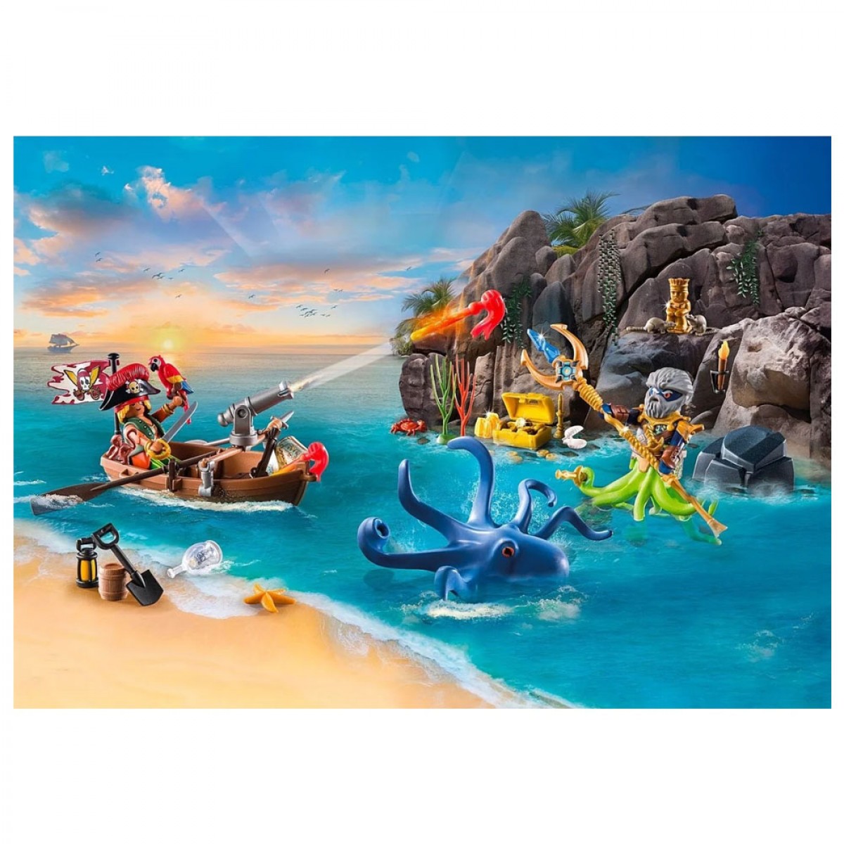 PLAYMOBIL PB XMAS ΗΜΕΡΟΛΟΓΙΟ ΘΗΣΑΥΡΟΣ ΤΩΝ ΠΕΙΡΑΤΩΝ ΝΟ 71636