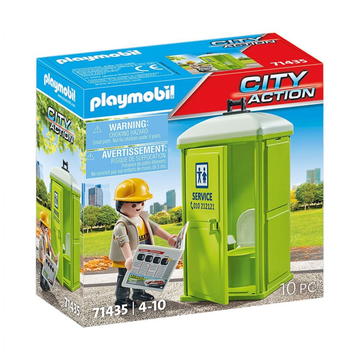 PLAYMOBIL ΧΗΜΙΚΗ ΤΟΥΑΛΕΤΑ 71435