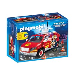 PLAYMOBIL ΟΧΗΜΑ ΑΡΧΙΠΥΡΑΡΧΟΥ ΜΕ ΦΑΡΟ ΚΑΙ ΣΕΙΡΗΝΑ 71375