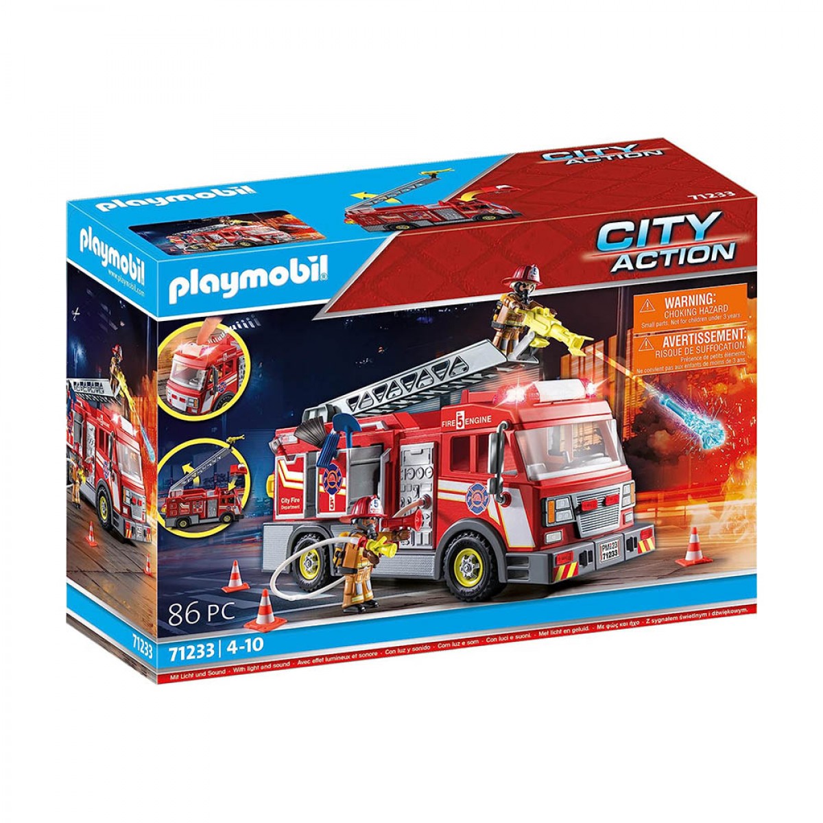 PLAYMOBIL ΟΧΗΜΑ ΠΥΡΟΣΒΕΣΤΙΚΗΣ 71233