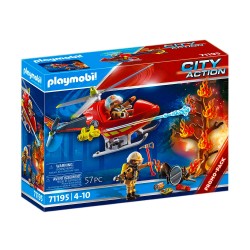 PLAYMOBIL ΕΛΙΚΟΠΤΕΡΟ ΠΥΡΟΣΒΕΣΤΙΚΗΣ 71195