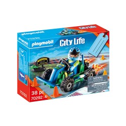 PLAYMOBIL GIFT SET "ΟΔΗΓΟΣ ΜΕ GO-KART" 70292