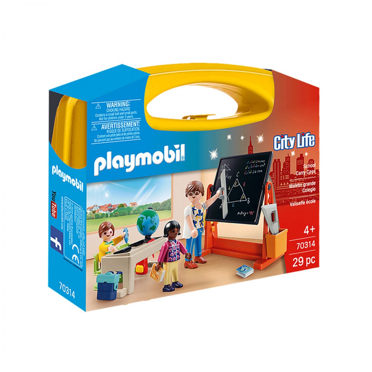 PLAYMOBIL MAXI ΒΑΛΙΤΣΑΚΙ ΣΧΟΛΙΚΗ ΤΑΞΗ 70314