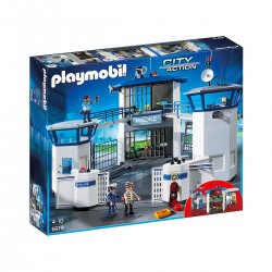 PLAYMOBIL ΑΡΧΗΓΕΙΟ ΑΣΤΥΝΟΜΙΑΣ ΚΑΙ ΦΥΛΑΚΗ ΑΣΦΑΛΕΙΑΣ 6919