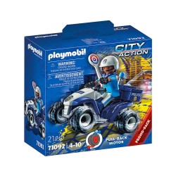 PLAYMOBIL ΑΣΤΥΝΟΜΙΚΟΣ  ΜΕ ΓΟΥΡΟΥΝΑ 4X4 71092