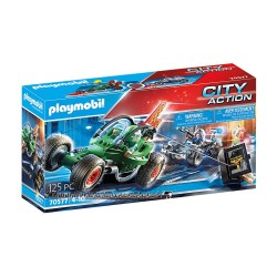 PLAYMOBIL ΑΣΤΥΝΟΜΙΚΗ ΚΑΤΑΔΙΩΞΗ GO-KART 70577