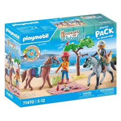 PLAYMOBIL STARTER PACK ΒΟΛΤΑ ΣΤΗΝ ΠΑΡΑΛΙΑ AMELIA & BEN 71470