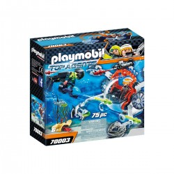 PLAYMOBIL ΥΠΟΒΡΥΧΙΟ ΣΚΑΦΟΣ ΤΗΣ SPY TEAM 70003