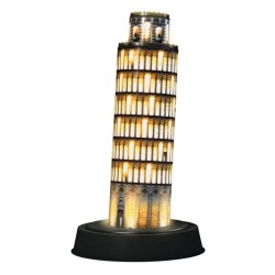 RAVENSBURGER 3D ΠΑΖΛ NIGHT ΠΥΡΓΟΣ ΤΗΣ ΠΙΖΑΣ LED 12515 (216 ΤΕΜ.)