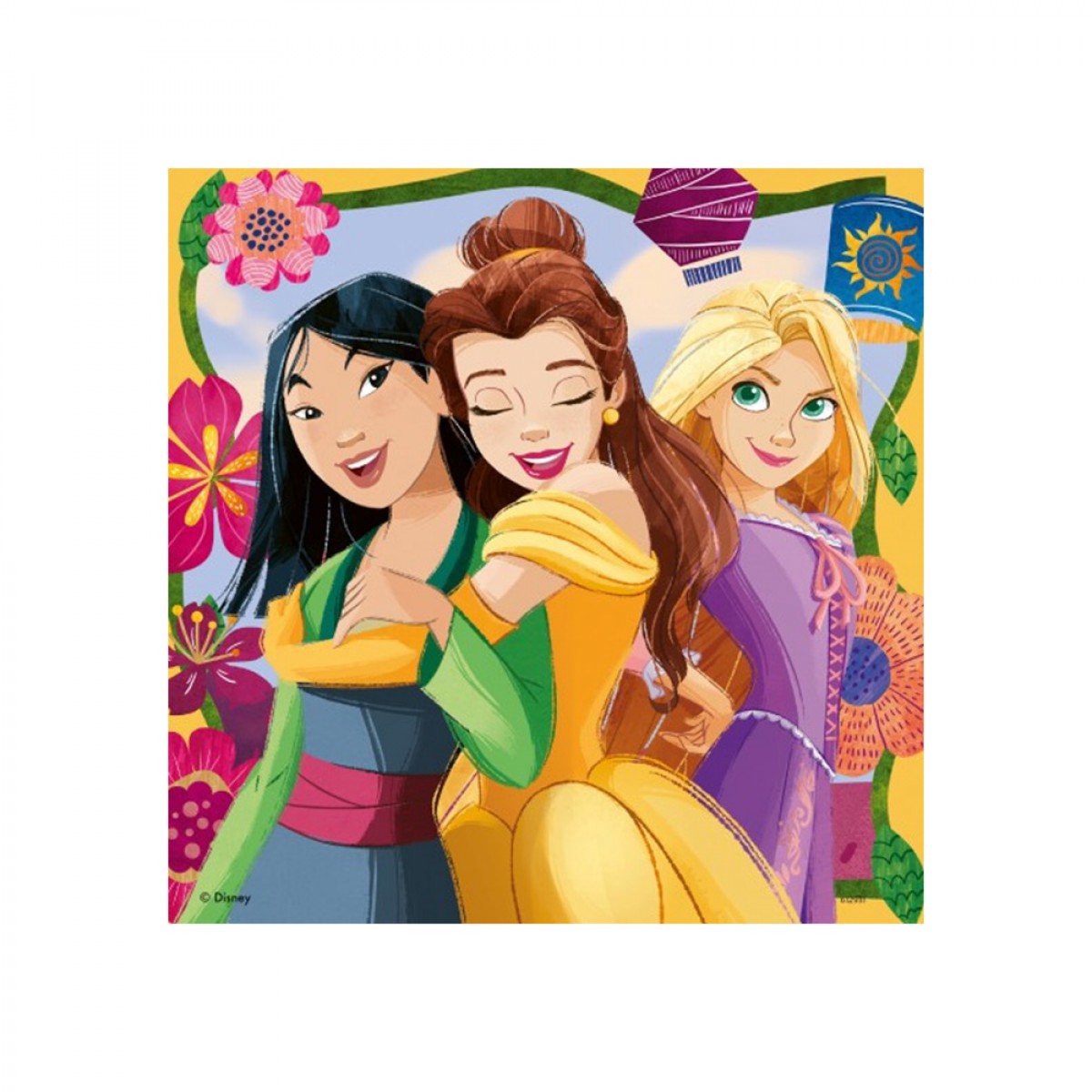 RAVENSBURGER ΠΑΖΛ (3 ΠΑΖΛ X 49 ΤΕΜΑΧΙΑ) DISNEY PRINCESS 12001068