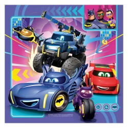 RAVENSBURGER ΠΑΖΛ  BATWHEELS (3 ΠΑΖΛ X 49 ΤΕΜΑΧΙΑ) 12001056