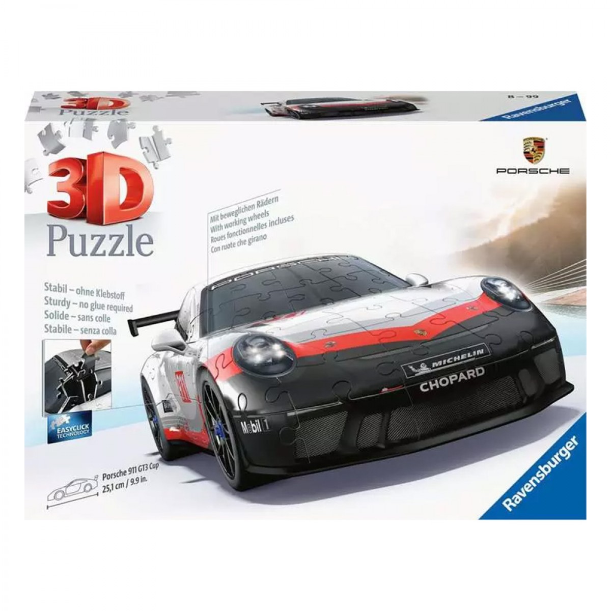 RAVENSBURGER ΠΑΖΛ PORSCHE GT3 CUP (108 ΤΕΜΑΧΙΑ) 11557