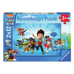 RAVENSBURGER ΠΑΖΛ PAW PATROL (2 ΠΑΖΛ X 12 ΤΕΜΑΧΙΑ) 07586