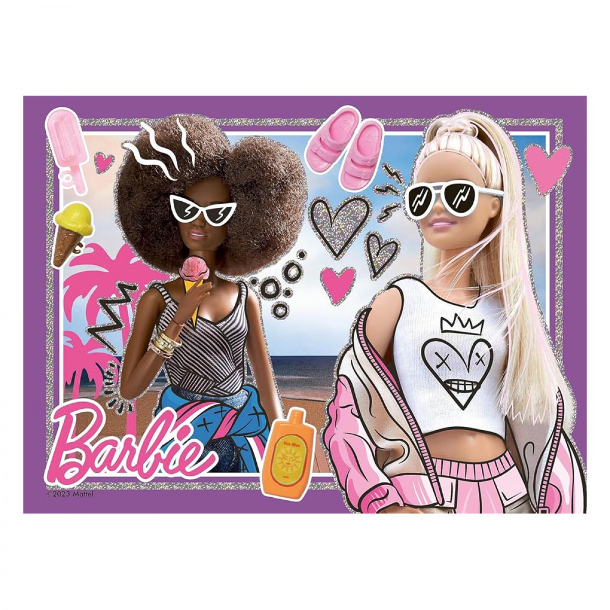 RAVENSBURGER ΠΑΖΛ BARBIE (4 ΣΕ 1) 03174