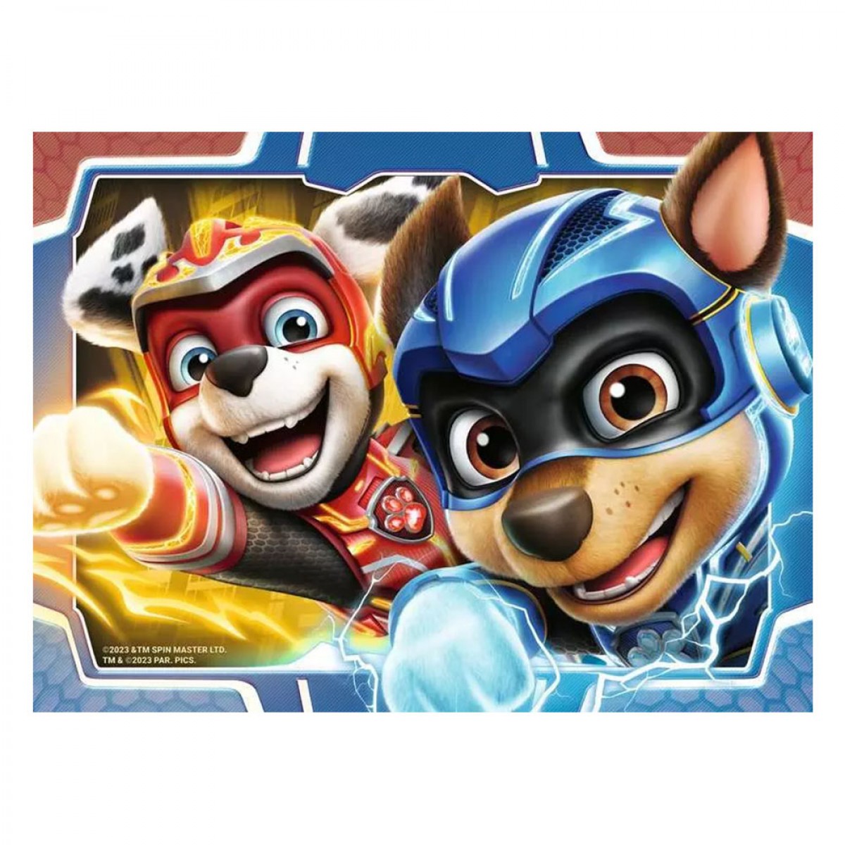 RAVENSBURGER ΠΑΖΛ PAW PATROL MIGHTY (4 ΣΕ 1) 31696