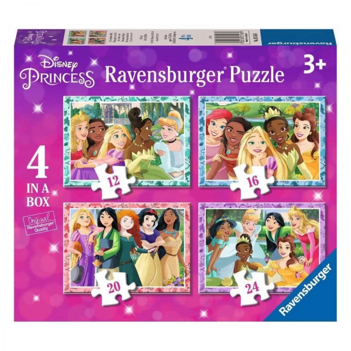 RAVENSBURGER ΠΑΖΛ ΠΡΙΓΚΙΠΙΣΣΕΣ (4 ΣΕ 1) 03156