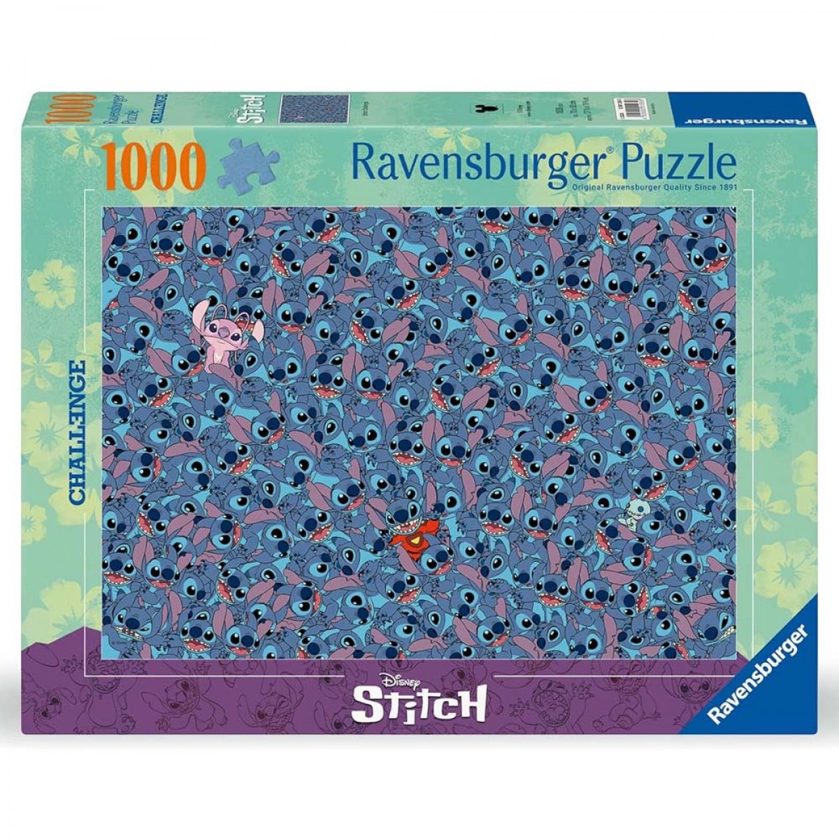 RAVENSBURGER ΠΑΖΛ 1000ΤΕΜ STITCH 12001265