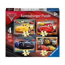 RAVENSBURGER ΠΑΖΛ 4 ΣΕ 1 CARS 06894