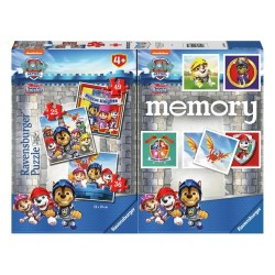 RAVENSBURGER MEMORY + 3 ΠΑΖΛ PAW PATROL 20983