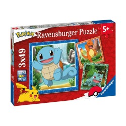 RAVENSBURGER ΠΑΖΛ POKEMON  (3Χ49 ΤΕΜΑΧΙΑ) 05586