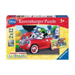 RAVENSBURGER ΠΑΖΛ 2X12 ΤΕΜΑΧΙΑ ΜΙΚΥ, ΜΙΝΙ  ΚΑΙ ΦΙΛΟΙ  07565