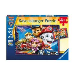 RAVENSBURGER ΠΑΖΛ 2Χ24ΤΕΜΑΧΙΑ PAW PATROL 05154