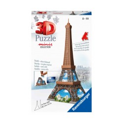 RAVENSBURGER ΠΑΖΛ 3D MINIS 54 ΤΕΜΑΧΙΑ ΠΥΡΓΟΣ ΤΟΥ ΑΙΦΕΛ 12536