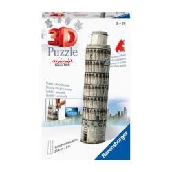 RAVENSBURGER ΠΑΖΛ 3D MINIS ΠΥΡΓΟΣ ΤΗΣ ΠΙΖΑΣ 11247 (54 ΤΕΜ.)