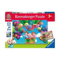 RAVENSBURGER ΠΑΖΛ COCOMELON  05628 (2Χ12 ΤΕΜ.)