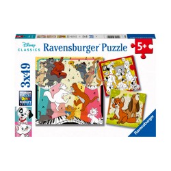 RAVENSBURGER ΠΑΖΛ ΗΡΩΕΣ ΤΗΣ DISNEY 05155 (3Χ49 ΤΕΜ.)