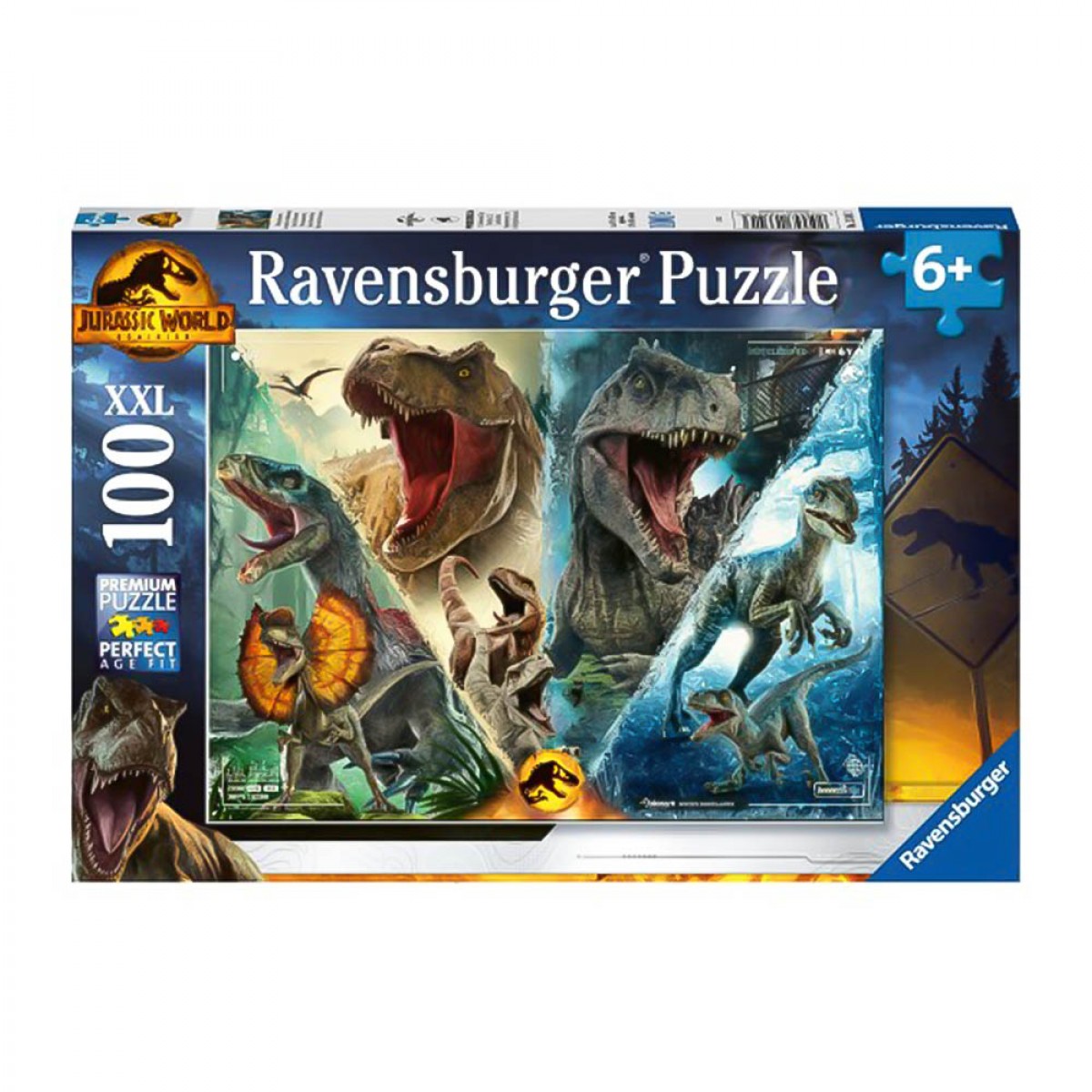 RAVENSBURGER ΠΑΖΛ JURASSIC WORLD 13341 (100XXL ΤΕΜ.)