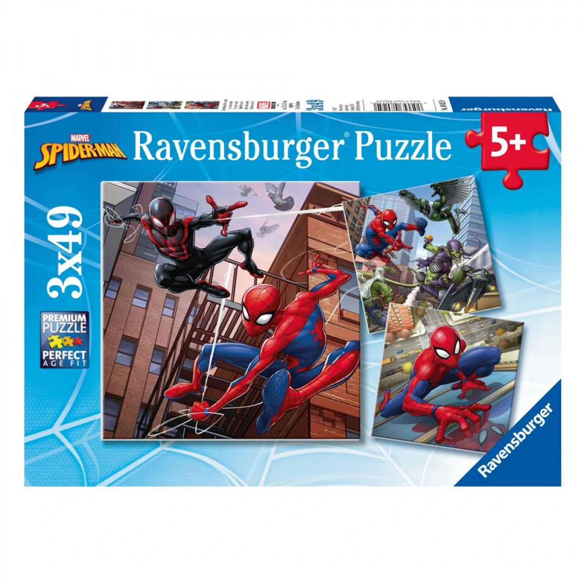 RAVENSBURGER ΠΑΖΛ SPIDERMAN (3X49 ΤΕΜΑΧΙΑ) 08025