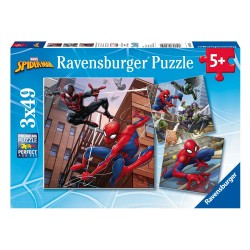 RAVENSBURGER ΠΑΖΛ SPIDERMAN (3X49 ΤΕΜΑΧΙΑ) 08025