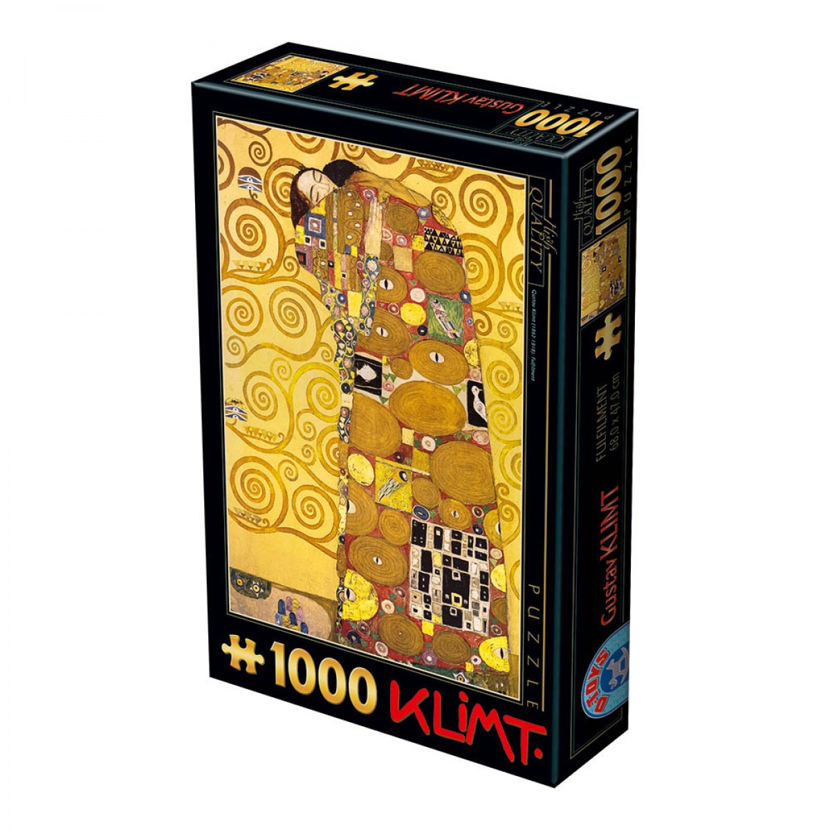 REMOUNDO PUZZLE KLIMT FULFILMENT 66923 KL12 (1000ΤΜΧ)