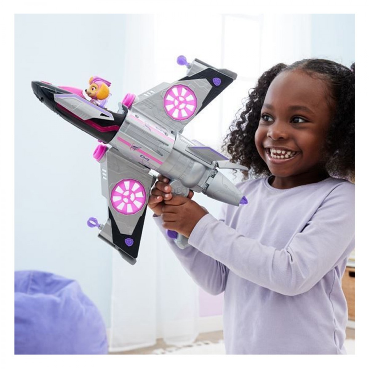 SPIN MASTER PAW PATROL: THE MIGHTY MOVIE - SKYE MIGHTY MOVIE JET 6067515