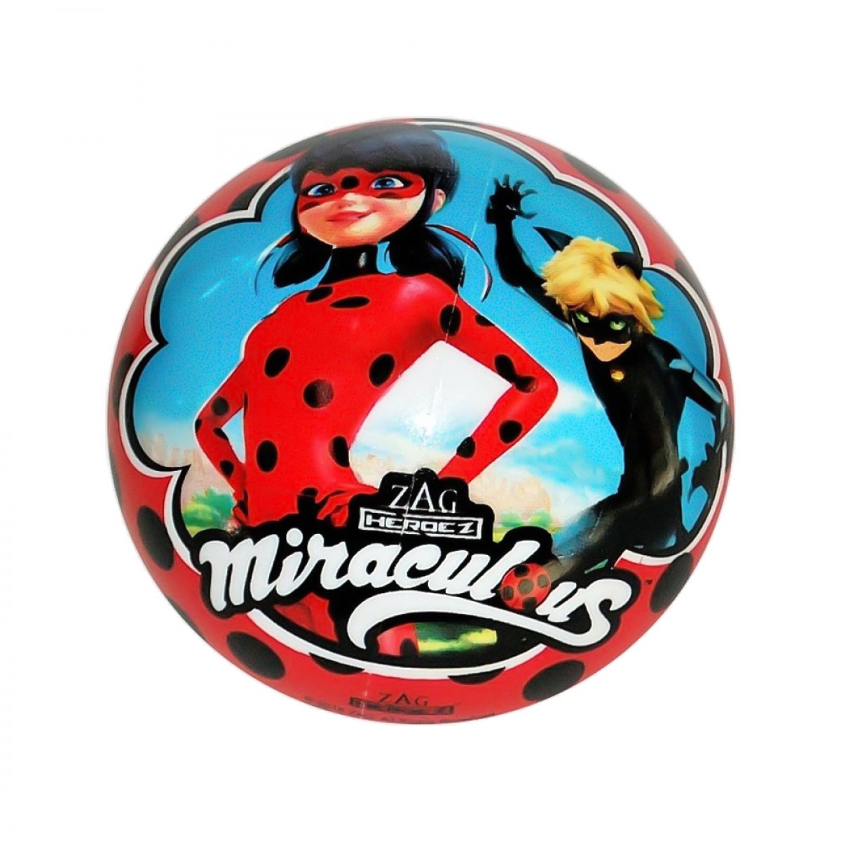 STAR ΜΠΑΛΑ MIRACULOUS LADY BUG 13/2938 (14 ΕΚ)